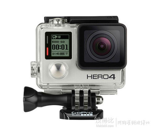 GoPro HERO4 Silver 运动摄像机  2299元