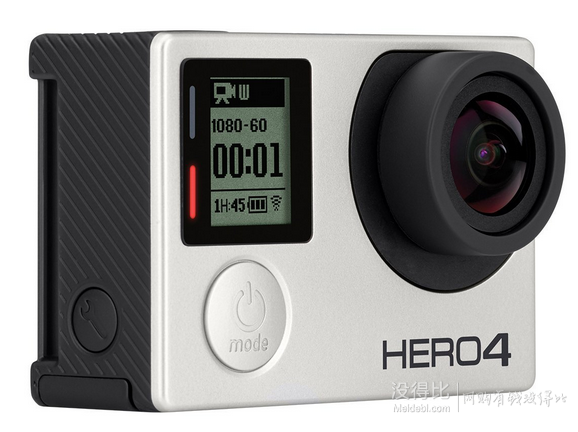 GoPro HERO4 Silver 运动摄像机  2299元