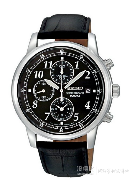 seiko 精工chronograph系列 男款石英腕表 sndc33