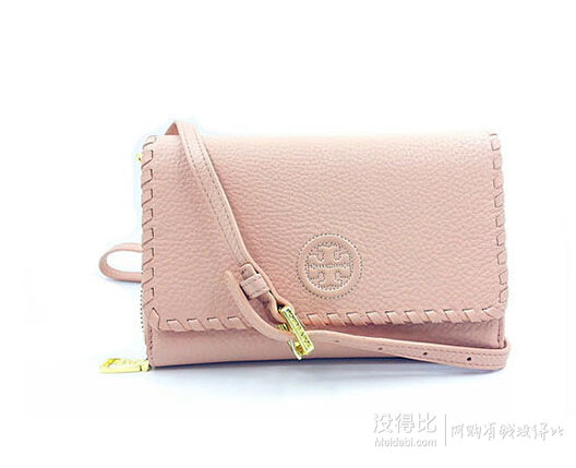 TORY BURCH 托里.伯奇 女款粉色真皮迷你斜挎包 12159111 折949.5元（1899元，买2免1）