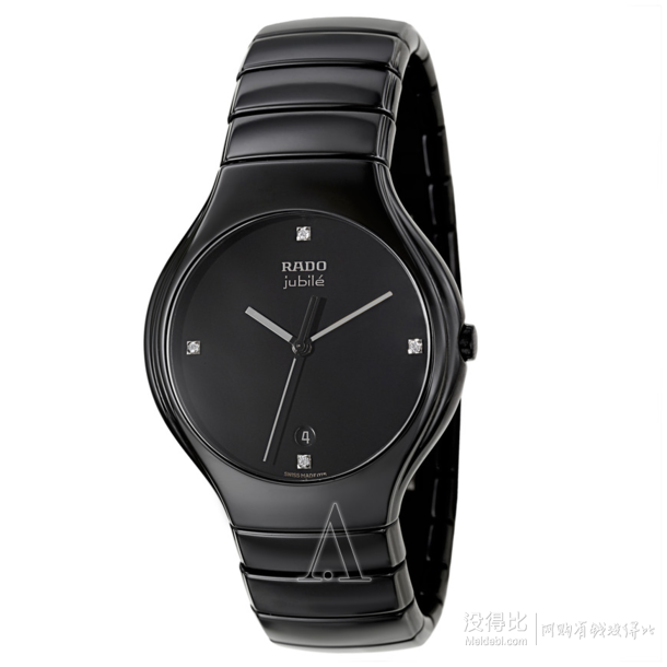 Rado 雷达 真系列 男士陶瓷时装腕表 R27653742