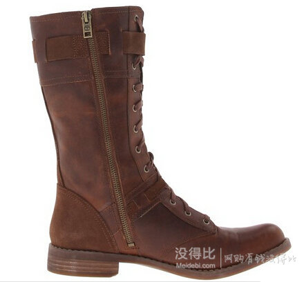 Timberland 天木兰 Savin Hill Mid Lace 女士真皮中筒靴