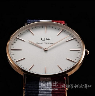 Daniel Wellington 0103DW 经典男士简约腕表 