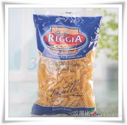 移动端：Pasta REGGIA 瑞杰 螺丝意大利面 48号 500g9.9元