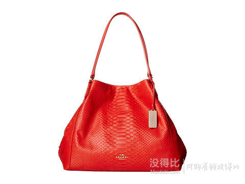 COACH蔻驰 Embossed Python 女士蛇纹挎包