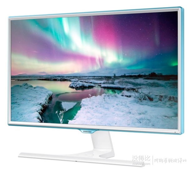 SAMSUNG 三星 S24E370DL 23.6英寸 LED无线充电显示器1199元包邮（1299-100）