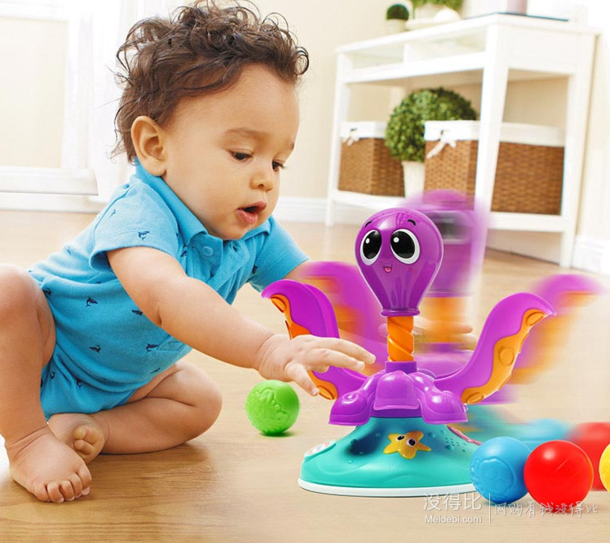 Little tikes 小泰克  音乐益智玩具 萌动欢乐八爪鱼  638503  79元