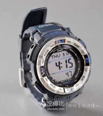 Casio 卡西欧 Pro Trek系列男款太阳能腕表PRG-260-2CR