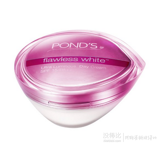 多重优惠！POND’S旁氏 精致透白防护 日霜SPF15/PA++ 50g 55.1元包邮（下单8折+用券）