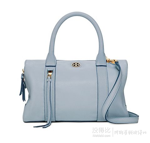 Tory Burch BRODY 清爽天空蓝真皮手袋