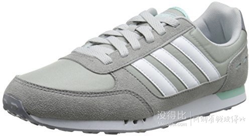 限码！adidas 阿迪达斯 NEO女式City Racer W跑鞋