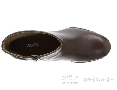 2015年秋冬新款！Ecco 爱步 女士真皮粗跟短靴