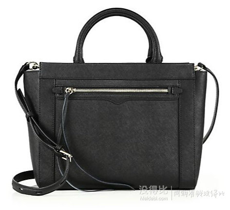 REBECCA MINKOFF Monroe 女款中号真皮手提包