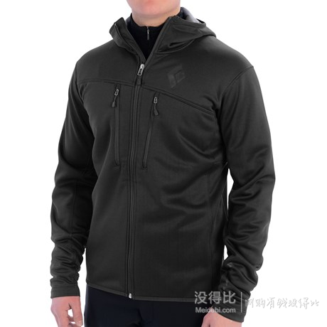 Black Diamond Tangent Hooded 男士防风带帽防风抓绒外套 