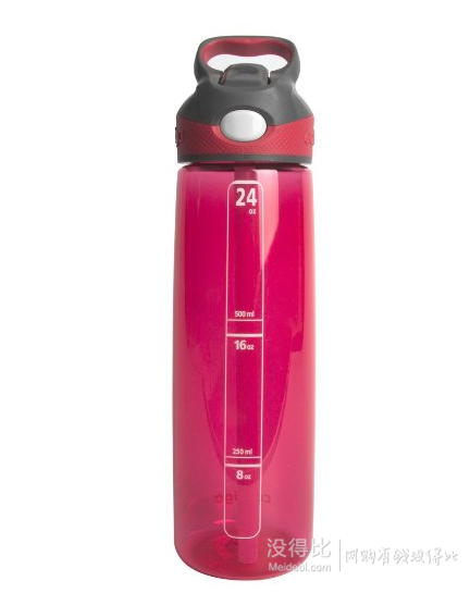 再降价！Contigo 康迪克 Autospout 运动冷饮吸管杯 750ml  68.3元