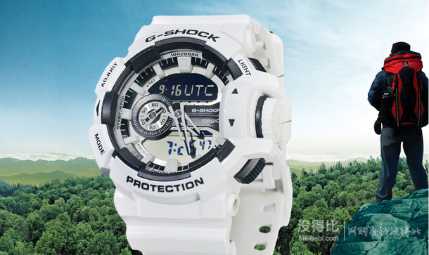 移动端：CASIO 卡西欧 G-SHOCK系列 GA-400-7A 男表 444元（下单立减+用券）