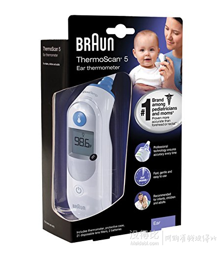 Braun 博朗 IRT6500 一秒耳温计 ￥192.6+23.76