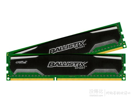 Crucial 英睿达 Ballistix Sport 16GB (8GBx2) DDR3 1600 台式机内存条  约421元