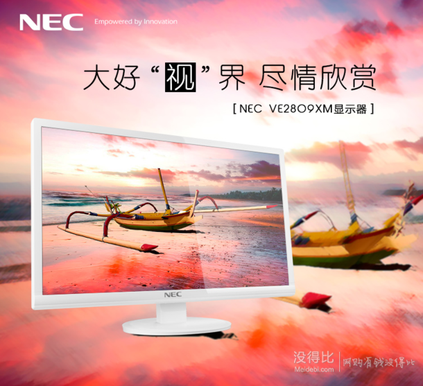 双重优惠！NEC VE2809XM 28英寸 广视角面板 高清液晶显示器 LED背光  909元（1049元，满减+用券）