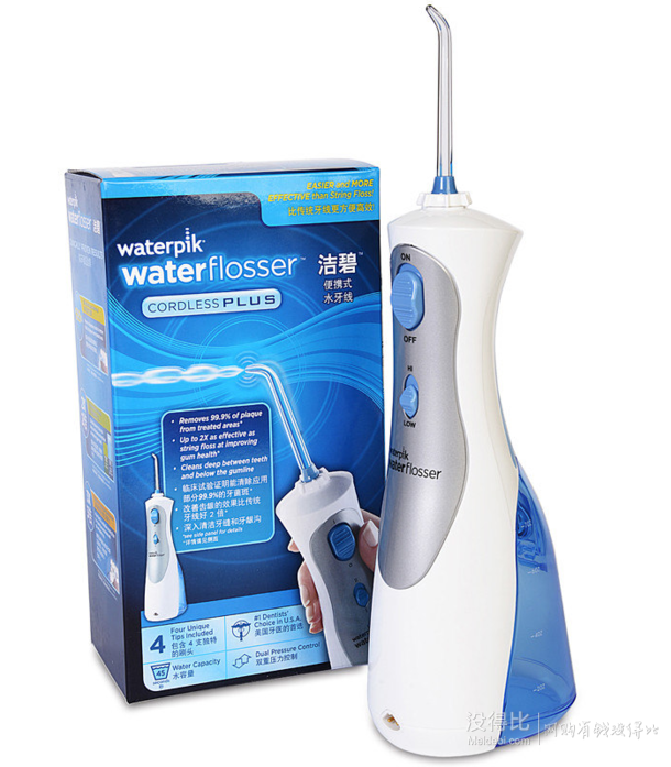 Waterpik 洁碧 WP-450EC 便携式洗牙器  449元包邮（499-50）