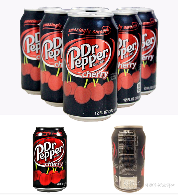 手机端：Dr Pepper 胡椒博士 樱桃味/箱 355mlx12