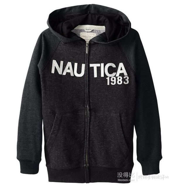 Nautica 诺帝卡 French 大童拉链卫衣