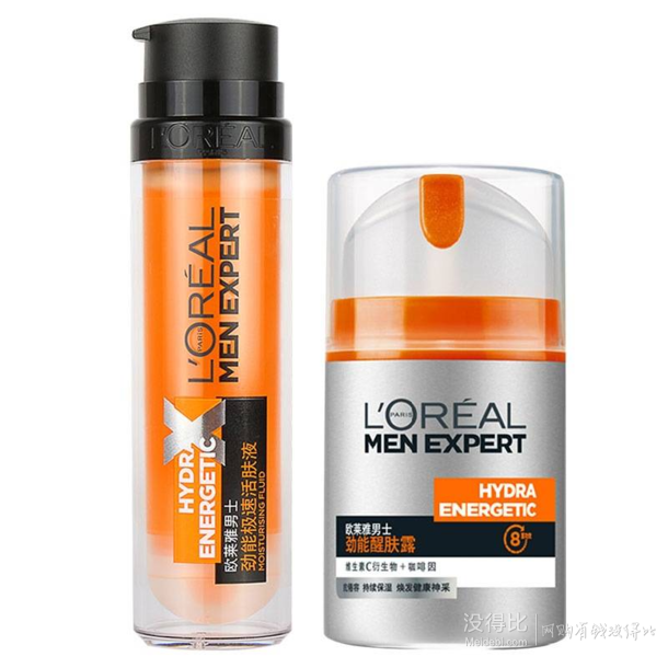 L'OREAL PARIS 巴黎欧莱雅 8重功效醒肤露 50ml+极速液 50ml109元包邮（209-100）