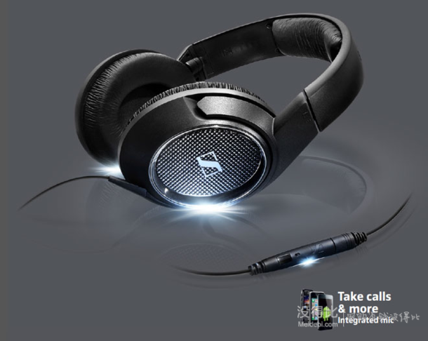 Sennheiser 森海塞尔 HD429s 罩耳式耳机  257元（269-12）