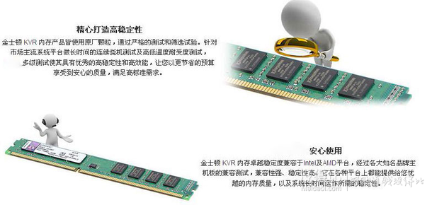 Kingston  金士顿 DDR3 1600 4GB 台式机内存