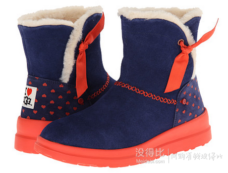 4色好价！UGG Knotty  少女款短筒雪地靴