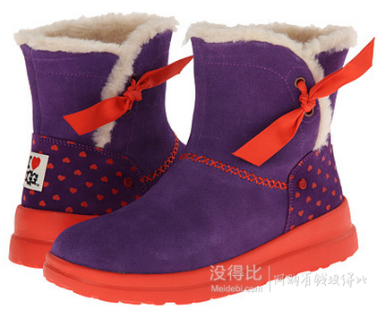 4色好价！UGG Knotty  少女款短筒雪地靴