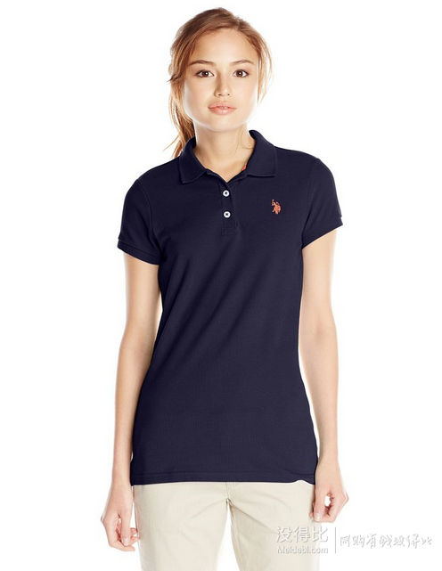 XS码好价！U.S. Polo  Assn. 女士polo衫