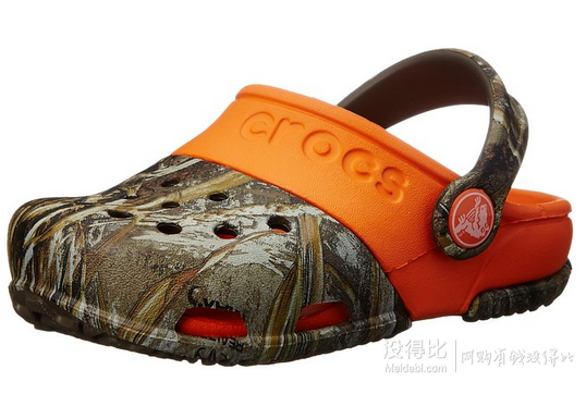 直邮好价！Crocs 卡骆驰 Electro II Realtree Max-5 儿童洞洞鞋