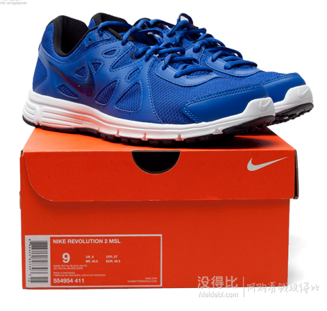 NIKE 耐克 REVOLUTION 2 MSL 男子跑步鞋 554954-411  230元包邮（280-50）