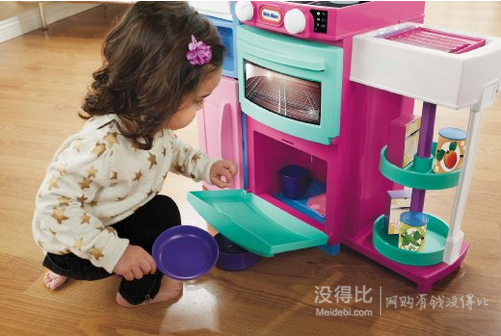 Little Tikes Cook 'n Store可折叠过家家厨房玩具组