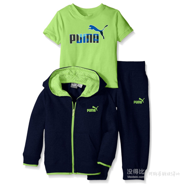 PUMA 彪马 儿童运动装三件套  179元包邮