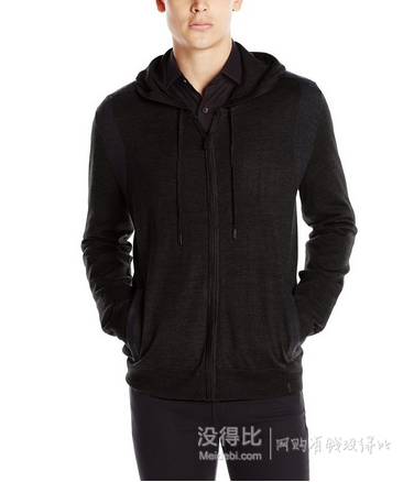 Calvin Klein Merino Acrylic男士时尚连帽衫