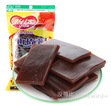 怡达 扁山楂卷 200g  2.9元（可买3免1）