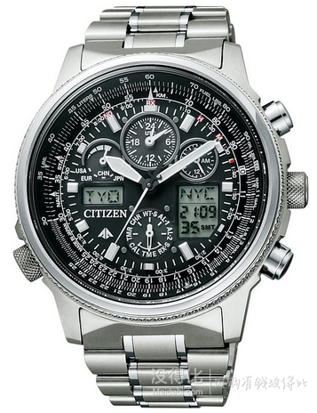 CITIZEN 西铁城 PROMASTER系列 Eco-Drive PMV65-2271 男款光动能电波表