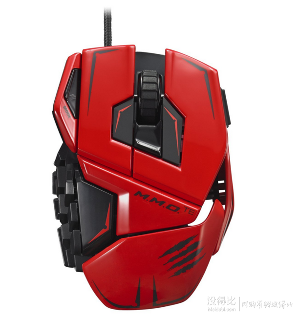 Mad Catz M.M.O.TE 游戏竞赛鼠标 赤魔版