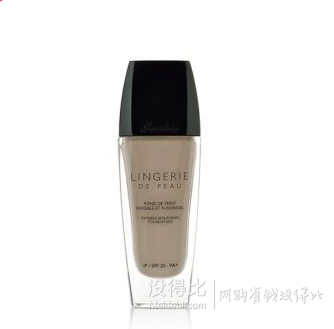 GUERLAIN 娇兰 LINGERIE DE PEAU 丝柔亲肤粉底液 （SPF20 PA+ 30ML）288元包邮