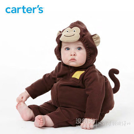 Carter's 2件套装棕猴年生肖造型服119G029 98.9元包邮