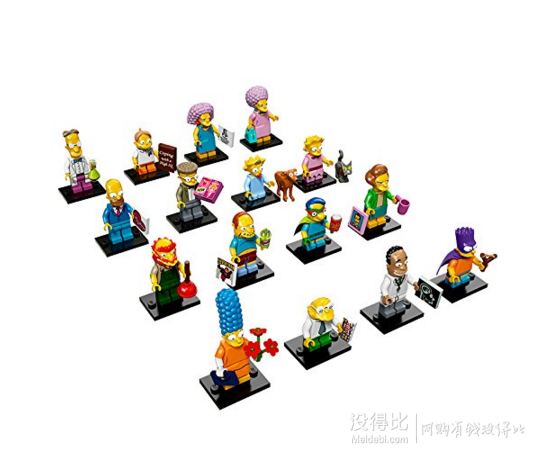 LEGO 乐高 Minifigures 小人仔系列 辛普森一家系列 71009  21.6元