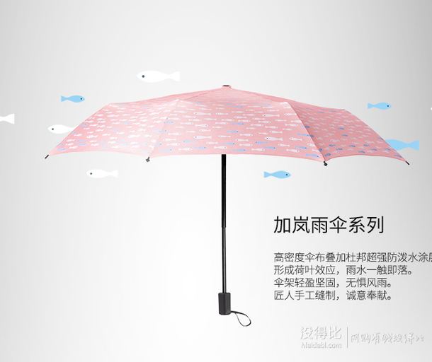 BANANA UMBRELLA蕉下   Joli加岚系列 穿雨晴雨伞  折59元（179，满减+用券）