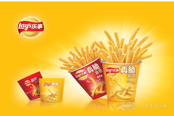 自提白菜！Lay’s 乐事 真脆薯条 番茄味 90g  1元