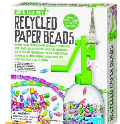 直邮到手76.68元！4M Recycled Paper Beads Kit 废纸串珠 52.83元