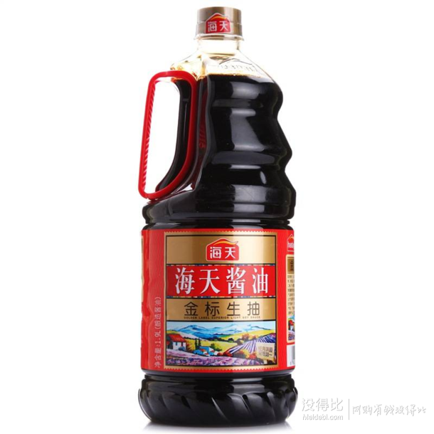 海天 金标生抽王1.9L  折12.72元（15.9元，2件8折后）