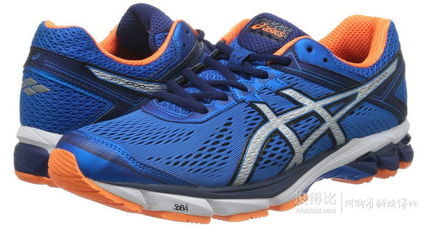 高性价比款！ASICS 亚瑟士 路跑鞋系列 男 跑步鞋 GT-1000 4 T5A2N-0199  499元包邮