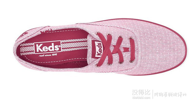 Keds  Champion Shirting Stripe 女士时尚帆布鞋