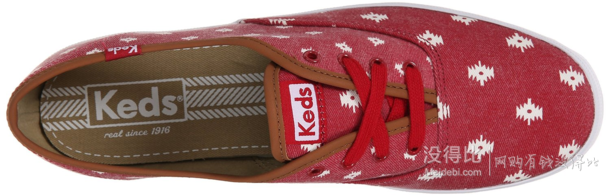 直邮到手160元！Keds Champion Native Dot 女士时尚帆布鞋